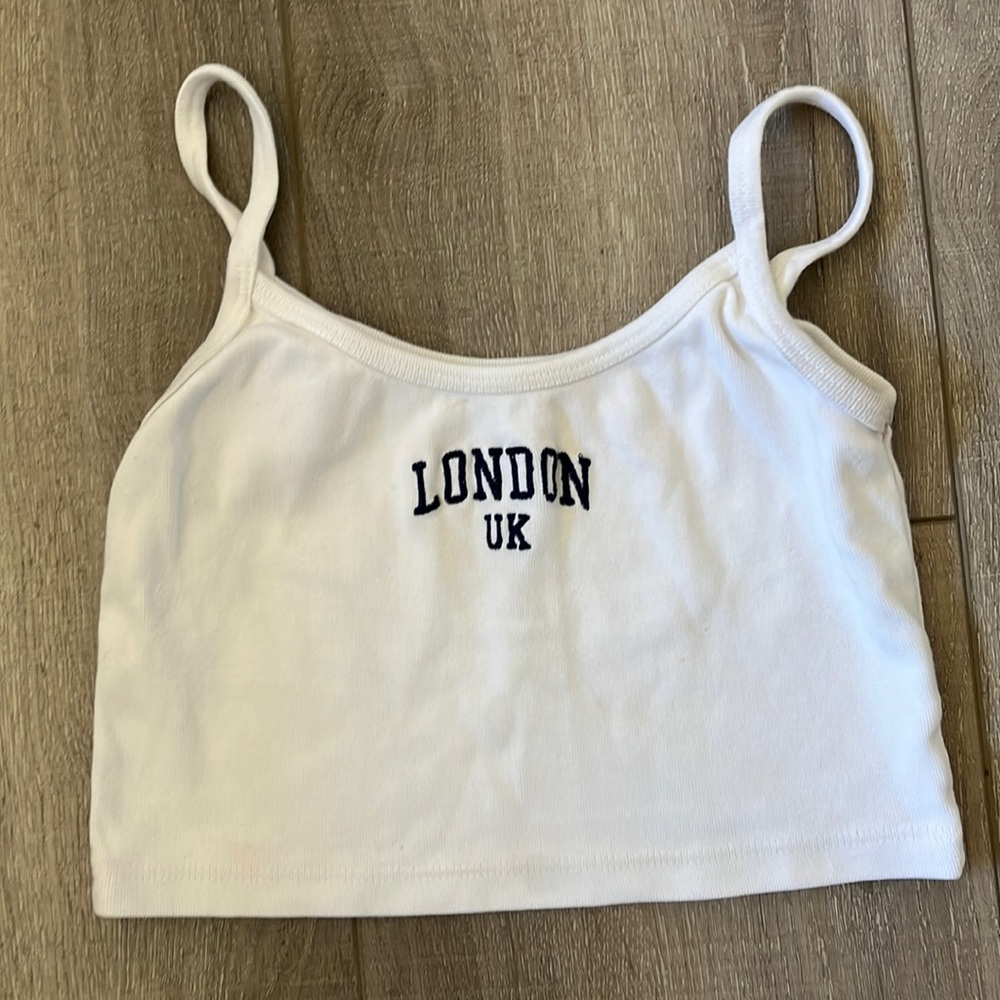 cropped john galt tank top - Picture 1 of 1